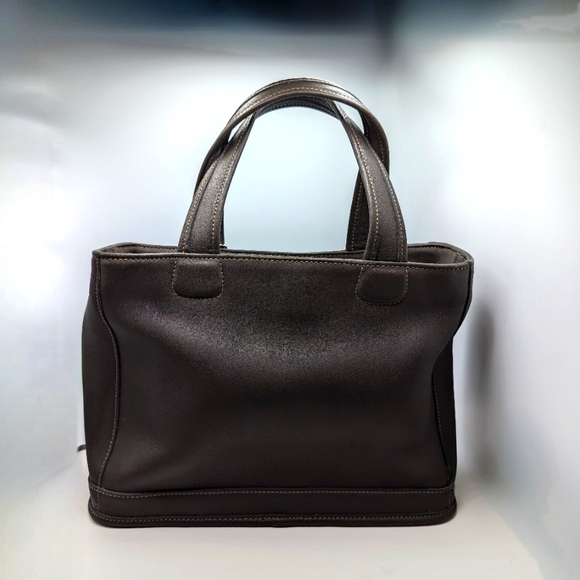 Vintage COACH Grey Shoulder Bag - Picture 2 of 10